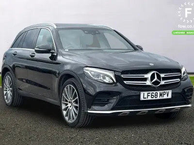 Used Mercedes GLC250 AMG Line Premium 2018 Black SUV