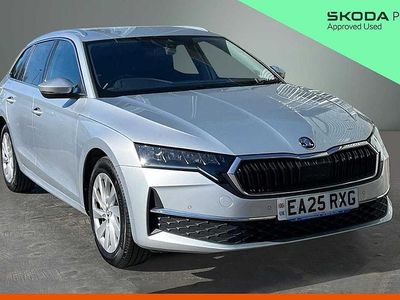 Used Skoda Octavia SE L 110 HP (80 kW) 2025 Brilliant silver metallic Estate