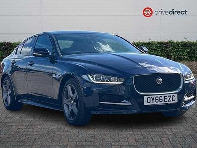 Used Jaguar XE R-Sport 180 HP (132 kW) 2016 Blue Sedan