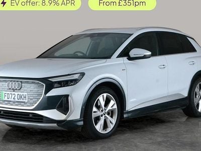 Used Audi Q4 e-tron S-Line 150 kW (204 HP) 2023 White SUV