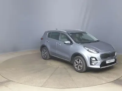 Used Kia Sportage Platinum Edition 132 HP (97 kW) 2020 Silver SUV