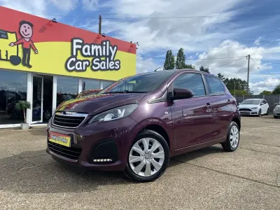 Used Peugeot 108 Active 2016 Purple Hatchback