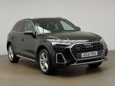 Used Audi Q5 S-Line 204 HP (150 kW) 2021 Black SUV