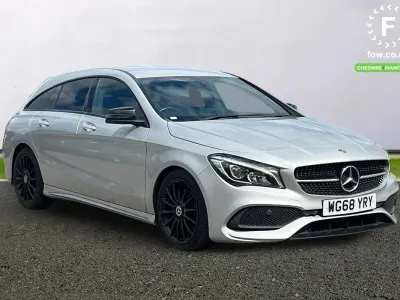 Used Mercedes CLA220 AMG line 2018 Silver Sedan