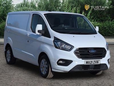 Used Ford Transit Custom Limited 130 HP (95 kW) 2021 White Van