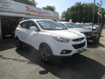 Used Hyundai ix35 SE 115 HP (84 kW) 2014 White SUV