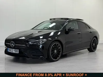 Usado Mercedes CLA220 AMG line 190 HP (139 kW) 2023 Preto Sedan
