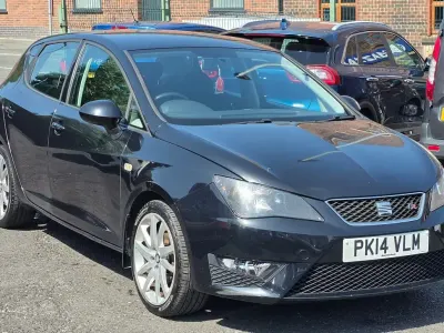Usado Seat Ibiza FR 2014 Negro Utilitario