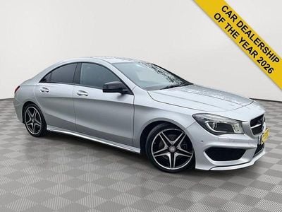 Used Mercedes CLA220 AMG line 177 HP (130 kW) 2016 Silver Sedan