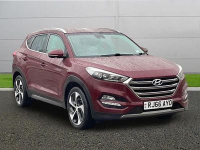 Red Used 2016 Hyundai Tucson Premium SUV | £10,490 (Fair price)