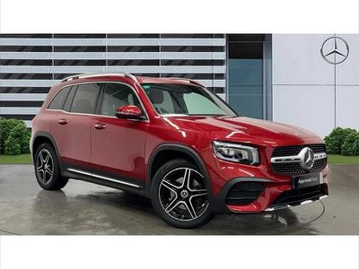 Used Mercedes GLB200 AMG Line Premium 163 HP (119 kW) 2022 Red SUV