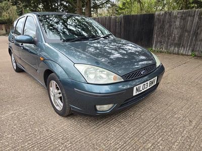 Used Ford Focus Zetec 2003 Green Hatchback