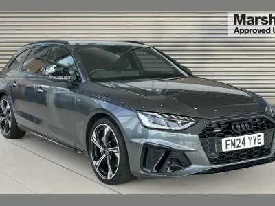 Used Audi A4 Black Edition 204 HP (150 kW) 2024 Grey Estate