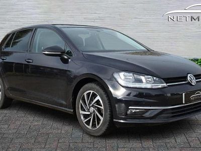 Used VW Golf VII Match 2019 Black Hatchback