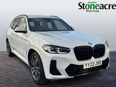 White Used 2022 BMW X3 M Sport SUV | £29,995 (Fair price)