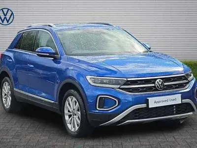 Used VW T-Roc Style 150 HP (110 kW) 2024 Blue SUV