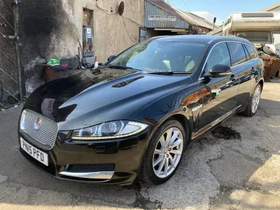 Used Jaguar XF Premium Luxury 2015 Black Estate
