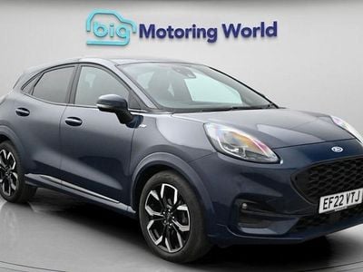 Used Ford Puma ST-Line X 125 HP (91 kW) 2022 Blue SUV