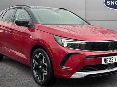 Used Vauxhall Grandland X Ultimate 131 HP (96 kW) 2023 Red SUV