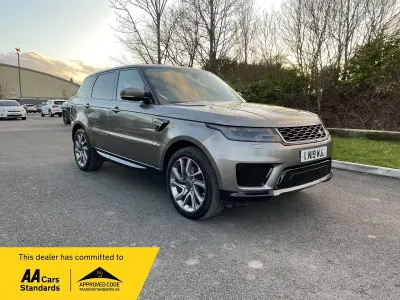 Used Land Rover Range Rover Sport HSE 306 HP (225 kW) 2019 Silver SUV