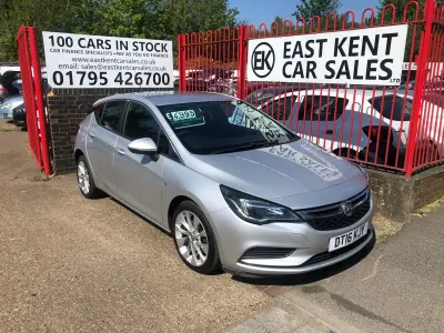 Second-hand Vauxhall Astra Design Edition 110 CP (80 kW) 2016 Argintiu Hatchback