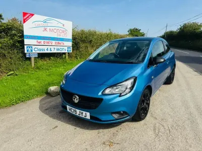 Used Vauxhall Corsa 75 HP (55 kW) 2019 Blue Hatchback