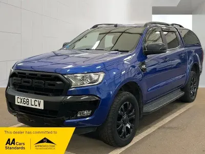 Used Ford Ranger Wildtrack 200 HP (147 kW) 2018 Blue Pickup