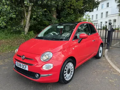 Used Fiat 500 Lounge 69 HP (50 kW) 2018 Pink Hatchback