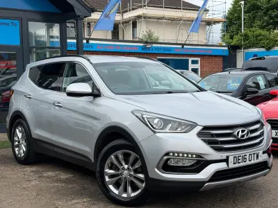 Used Hyundai Santa Fe Premium 2016 Silver SUV