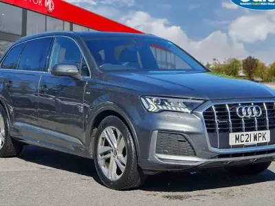 Used Audi Q7 S-Line 286 HP (210 kW) 2021 Grey SUV