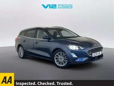Usado Ford Focus Titanium X 120 HP (88 kW) 2019 Azul Carrinha