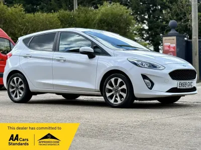 Used Ford Fiesta Trend 85 HP (62 kW) 2019 White Hatchback