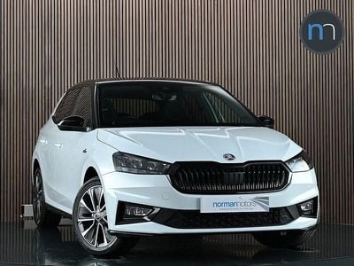 Used Skoda Fabia Monte Carlo 110 HP (80 kW) 2022 White Hatchback