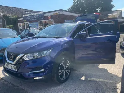 Used Nissan Qashqai N-Connecta 110 HP (80 kW) 2018 Blue SUV