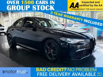Used Alfa Romeo Giulia Saloon Edizione Speciale 180 HP (132 kW) 2017 Black Sedan