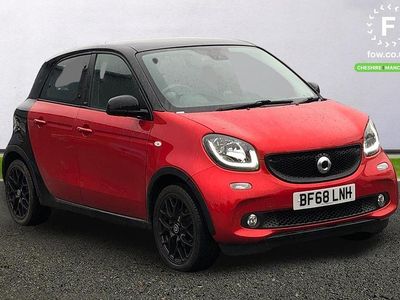 Used Smart ForFour Premium 90 HP (66 kW) 2018 Black Hatchback