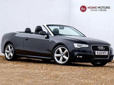 Black Used 2013 Audi A5 Cabriolet S-Line Cabriolet | £7,940 (Fair price)