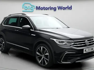 Used VW Tiguan R-line 150 HP (110 kW) 2023 Black SUV