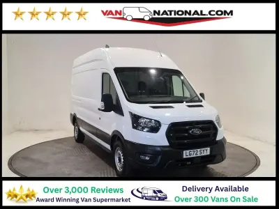Used Ford Transit 130 HP (95 kW) 2022 White Van
