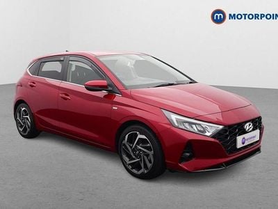 Used Hyundai i20 Premium 2022 Red Hatchback