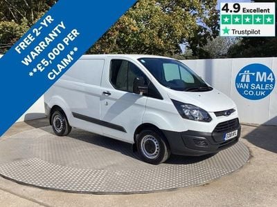 White Used 2018 Ford Transit Custom | £11,495 (Super price)