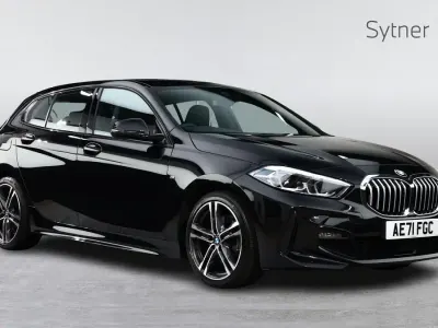 Used BMW 118 M Sport 134 HP (98 kW) 2022 Black Hatchback