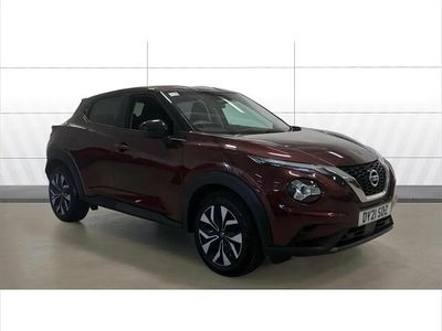 Used Nissan Juke Acenta 114 HP (83 kW) 2021 Red SUV