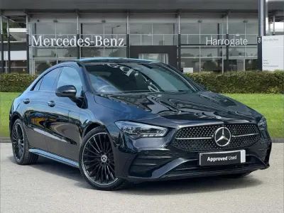Used Mercedes CLA220 AMG Line Premium Plus 187 HP (137 kW) 2025 Black Sedan
