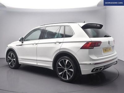 Used VW Tiguan R-line 150 HP (110 kW) 2022 White SUV