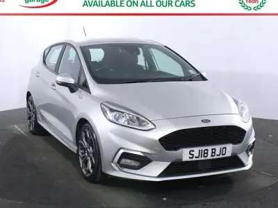 Used Ford Fiesta ST-Line 140 HP (102 kW) 2018 Silver Hatchback