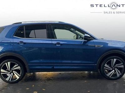 Blue Used 2021 VW T-Cross R-line SUV | £19,329 (Fair price)
