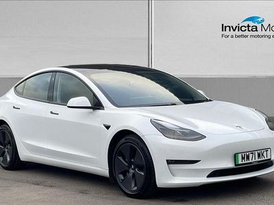 Used Tesla Model 3 Long Range AWD 366 kW (498 HP) 2021 White Sedan