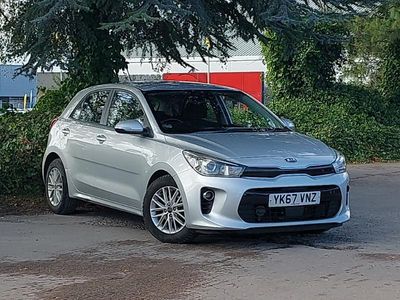Silver Used 2017 Kia Rio Hatchback | £6,498 (Fair price)