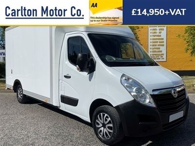 used Vauxhall Movano F3500 L3 P/C LO LOADER LUTON VAN CDTI S/S 136 ( A/C )